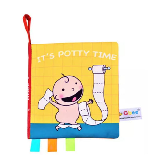 Libro sensorial "Its potty time"