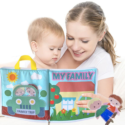 Libro sensorial "Mi familia"