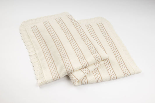 Mantita Listado Perla