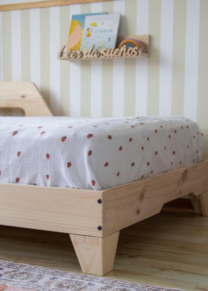 home, decoración, habitación, moderno, minimalista, niñas, niños, muebles infantiles, decoración, funcional, vintage, elegante, baby, infantil, cama, 1 plaza, 1.5 plaza, madera,patas.