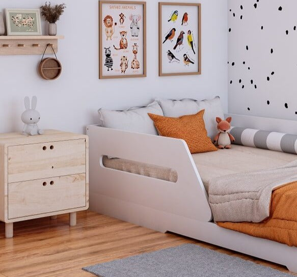 Baranda, montessori, dormitorio, home, decoración, habitación, moderno, minimalista, niñas, niños, muebles infantiles, decoración, funcional, vintage, elegante, baby, infantil, cama, 1 plaza, 1.5 plaza, madera.