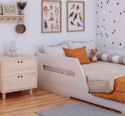 Baranda, montessori, dormitorio, home, decoración, habitación, moderno, minimalista, niñas, niños, muebles infantiles, decoración, funcional, vintage, elegante, baby, infantil, cama, 1 plaza, 1.5 plaza, madera.