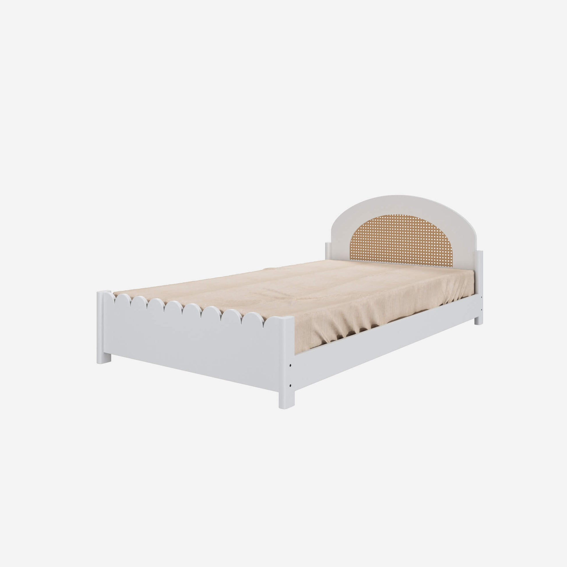 cama Bali, 1 plaza, 1.5 plazas, muebles infantiles, colección exclusiva, montessori,  sostenibilidad, niños, niñas, madera, evolutivas, ecológicas, ambiente, somos verde, minimalista, dormitorio; decoración, hogar, moderna, barnizadas, sencillez. ratán, delicadeza, ternura.