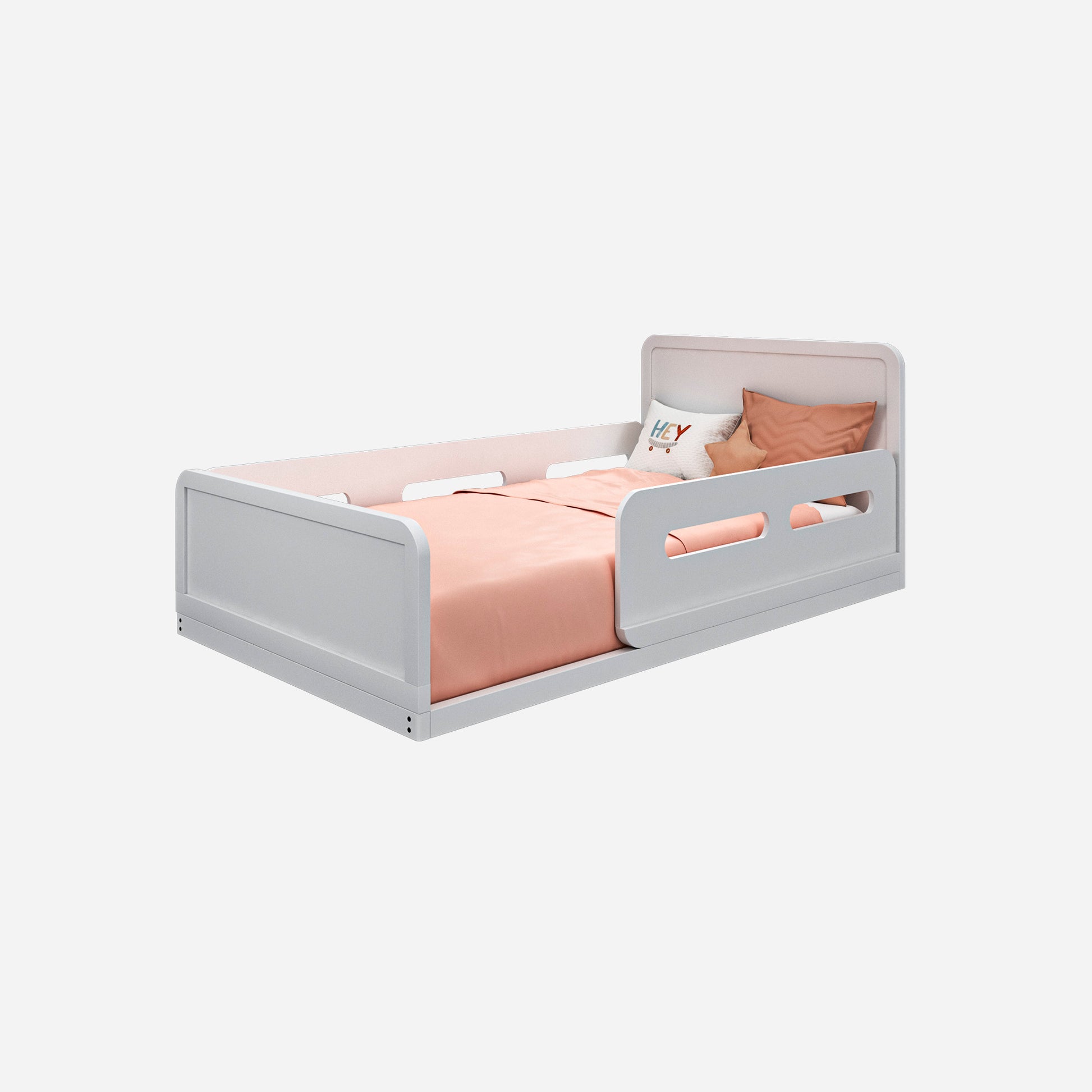 cama Mia, tree, 1 plaza, 1.5 plazas, muebles infantiles, colección exclusiva, montessori,  sostenibilidad, niños, niñas, madera, evolutivas, ecológicas, ambiente, somos verde, minimalista, dormitorio; decoración, hogar, moderna, barnizadas, sencillez. seguridad, delicadeza, ternura.