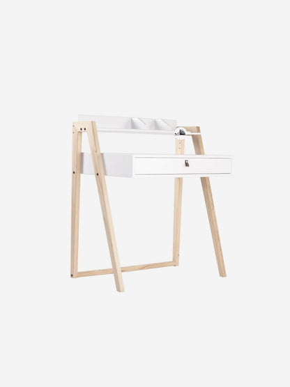 Escritorio de madera, dormitorio, home, decoración, habitación, moderno, minimalista, niñas, niños, muebles infantiles, decorar, funcional, vintage, elegante, baby, infantil, organizador, mesa noche,multiuso, cajón.