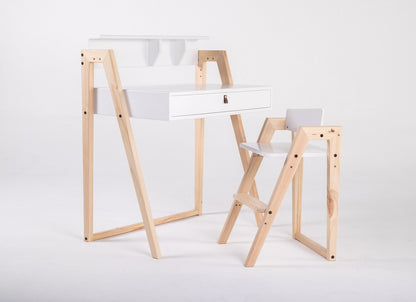 Escritorio de madera, dormitorio, home, decoración, habitación, moderno, minimalista, niñas, niños, muebles infantiles, decorar, funcional, vintage, elegante, baby, infantil, organizador, mesa noche,multiuso, cajón.
