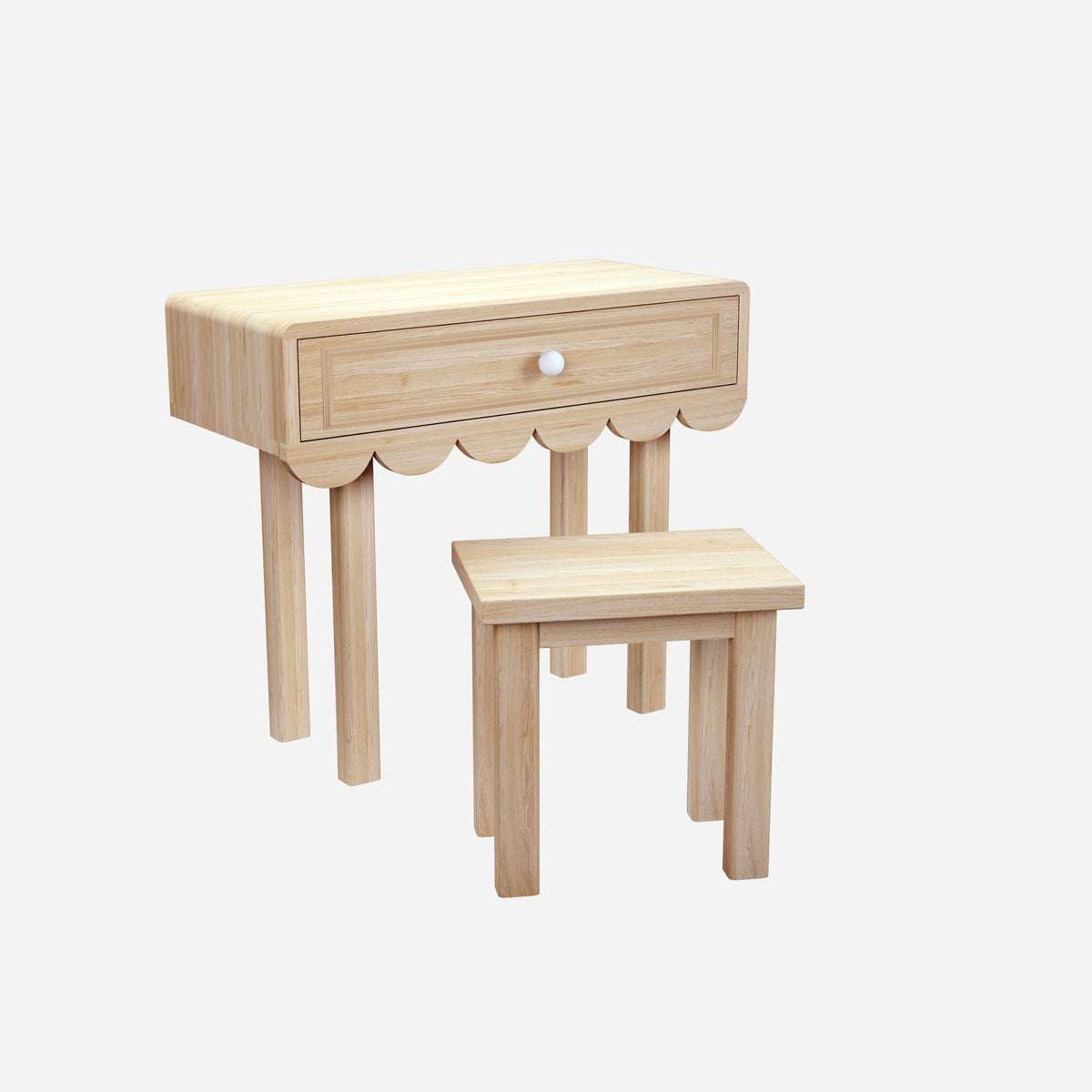 Escritorio Scalloped