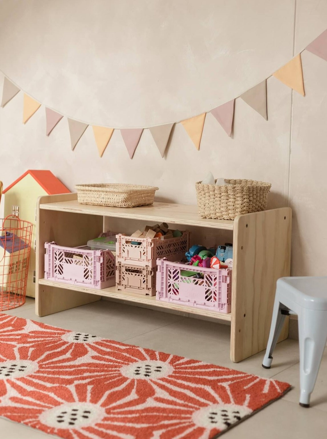 Estante de madera, start, dormitorio, home, decoración, 2 niveles, habitación, moderno, minimalista, niñas, niños, muebles infantiles, decorar, funcional, vintage, elegante, baby, organizador de juguetero, infantil,cajones.