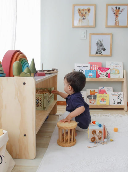 Estante de madera, start, dormitorio, home, decoración, 2 niveles, habitación, moderno, minimalista, niñas, niños, muebles infantiles, decorar, funcional, vintage, elegante, baby, organizador de juguetero, infantil,cajones.