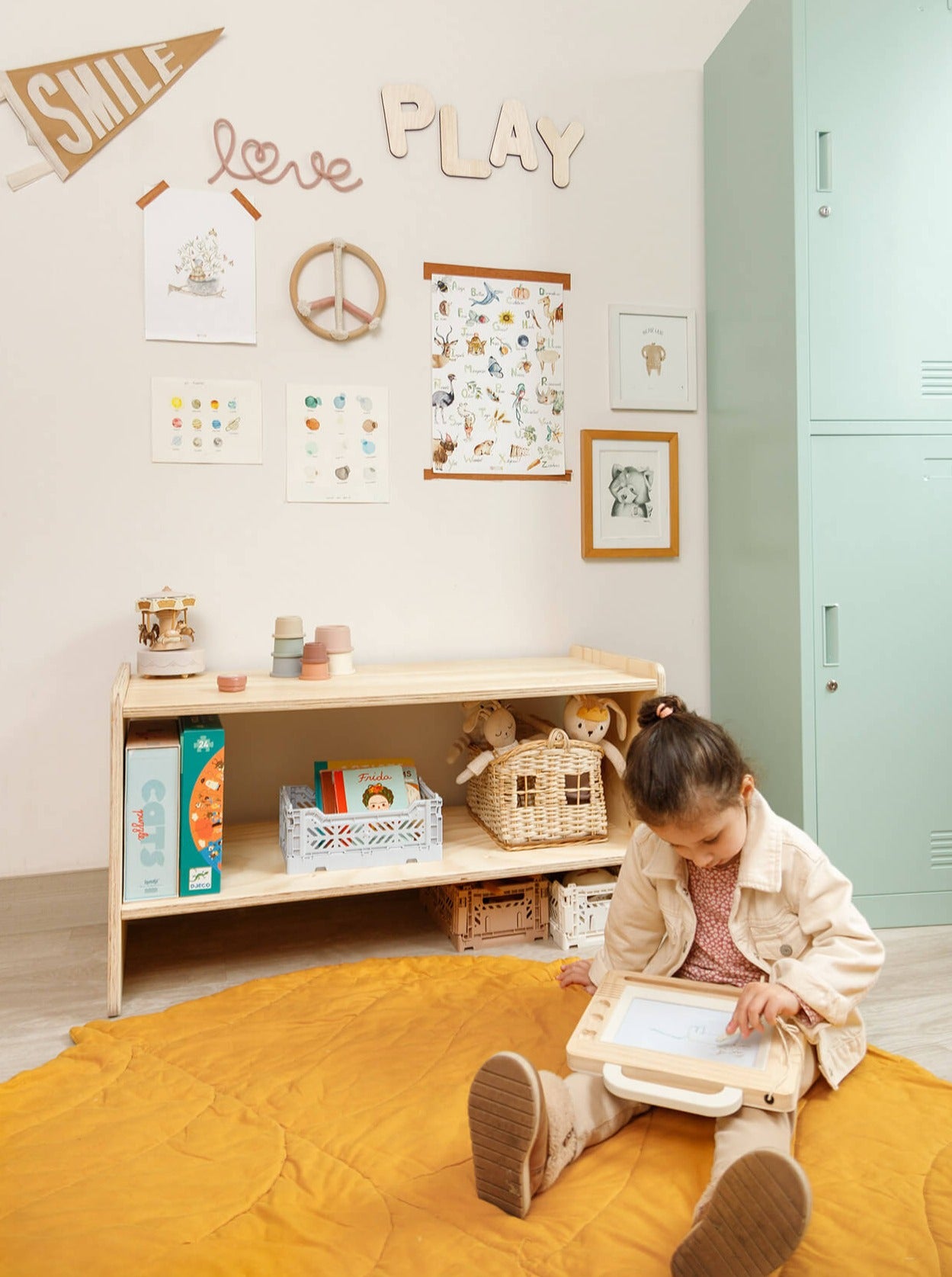 Estante de madera, start, dormitorio, home, decoración, 2 niveles, habitación, moderno, minimalista, niñas, niños, muebles infantiles, decorar, funcional, vintage, elegante, baby, organizador de juguetero, infantil,cajones.