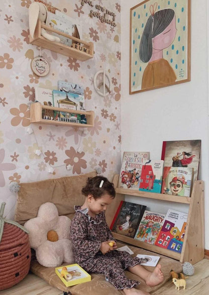 Librero, capacidad 20 libros, montessori, evolutivo, dormitorio, home, decoración, habitación, moderno, minimalista, niñas, niños, muebles infantiles, decorar, funcional, vintage, elegante, baby, infantil, librero organizador, multiuso, zona para leer, estudiar, madera, 2 niveles, madera.