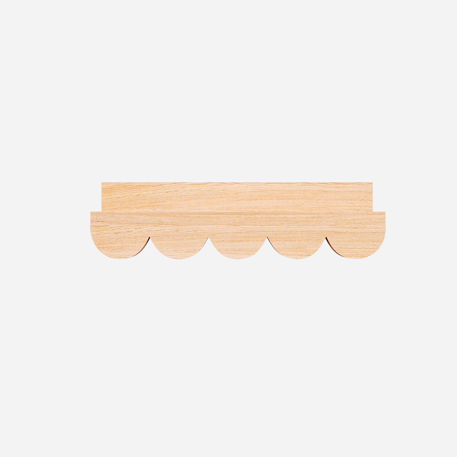 Repisa Scalloped, montessori, dormitorio, home, decoración, habitación, moderno, minimalista, niñas, niños, muebles infantiles, decorar, funcional, vintage, elegante, baby, infantil, librero organizador, multiuso, organiza juguetes, libros estudiar, libros sensoriales, madera.