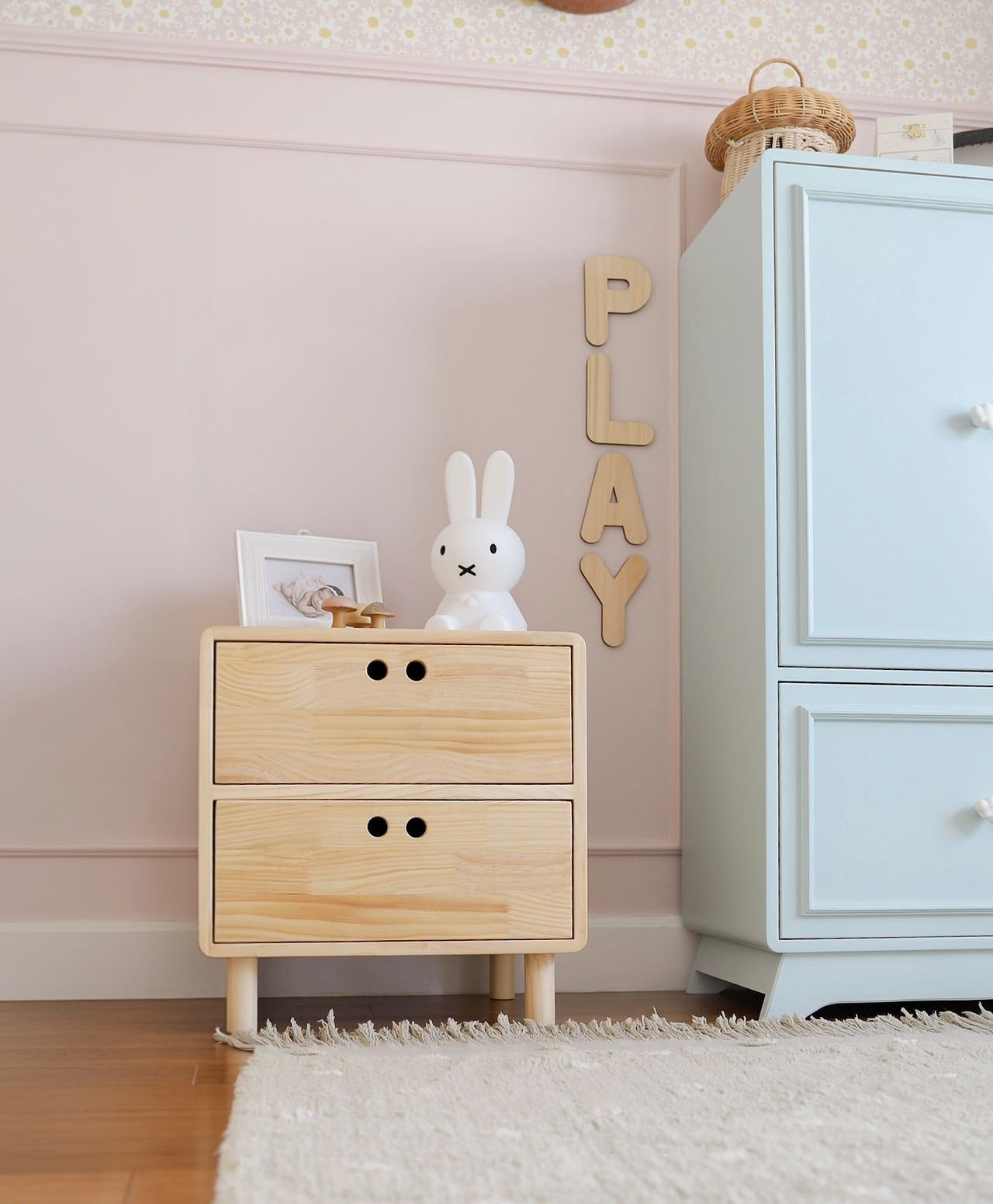 VELADOR DE MADERA INFANTIL