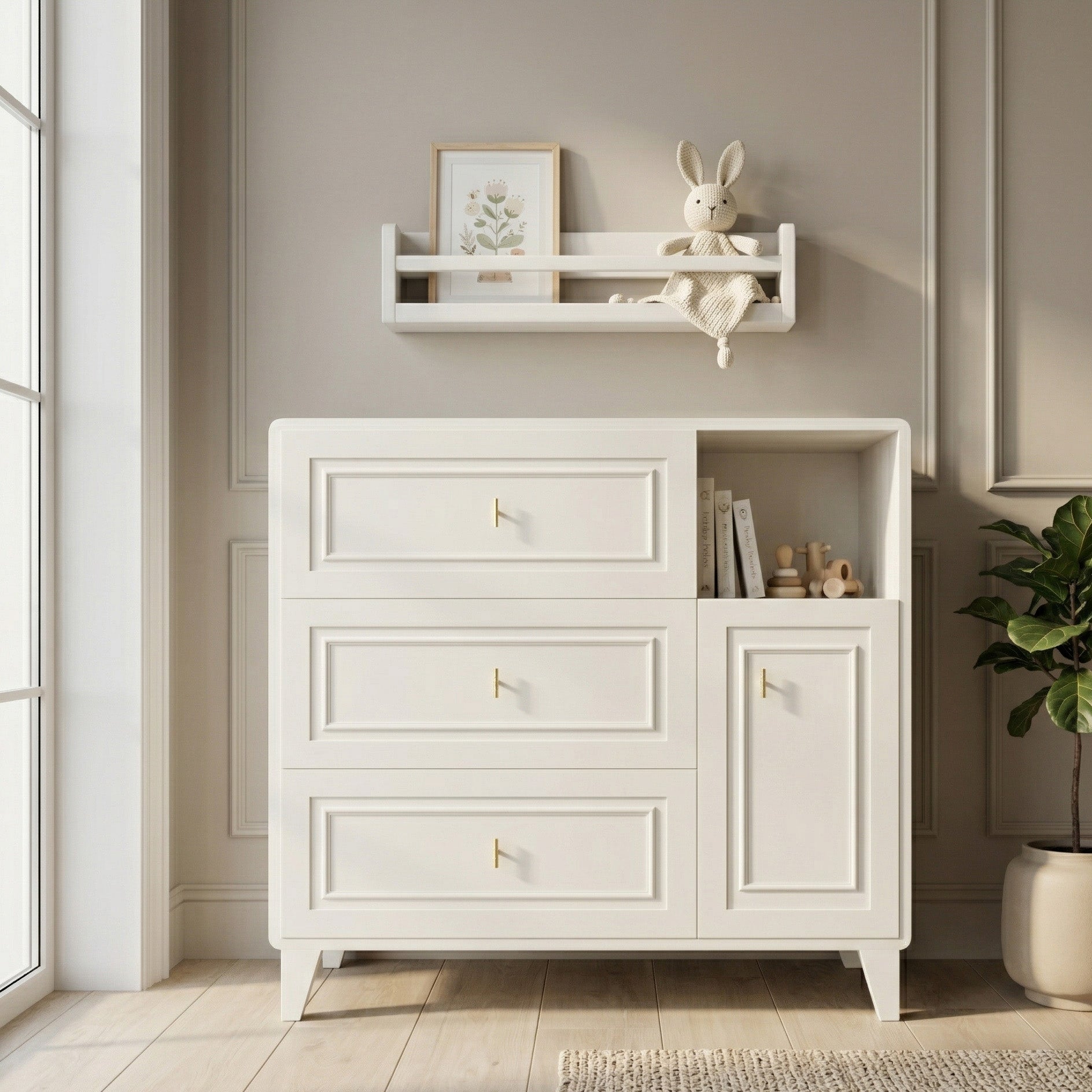 home, decoración, habitación de bebé, recién nacido, cómoda para bebés, cómoda convertible en ropero infantil, ropero infantil, newborn, muebles evolutivos, diseño moderno, minimalista, clásico, romántico, madera, funcional, elegante, vintage, baby room, nursery, decoración niños, decoración niñas, ecofriendly, color rosa, color azul, color verde, color blanco, decoración, diseños.