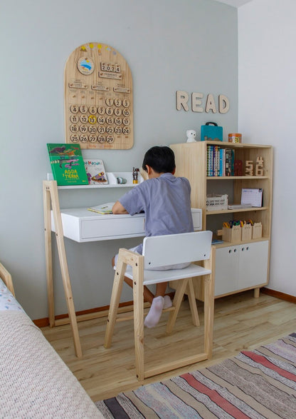 Estante, madera, dormitorio, home, decoración, habitación, moderno, minimalista, niñas, niños, muebles infantiles, decorar, funcional, vintage, elegante, baby, organizador de juguetero, infantil,cajones.