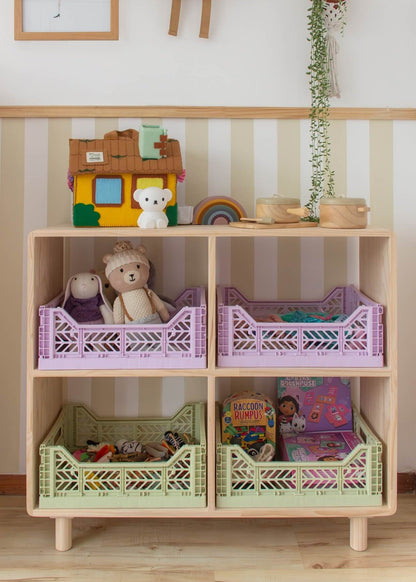 Estante, madera, dormitorio, home, decoración, habitación, moderno, minimalista, niñas, niños, muebles infantiles, decorar, funcional, vintage, elegante, baby, organizador de juguetero, infantil,cajones.