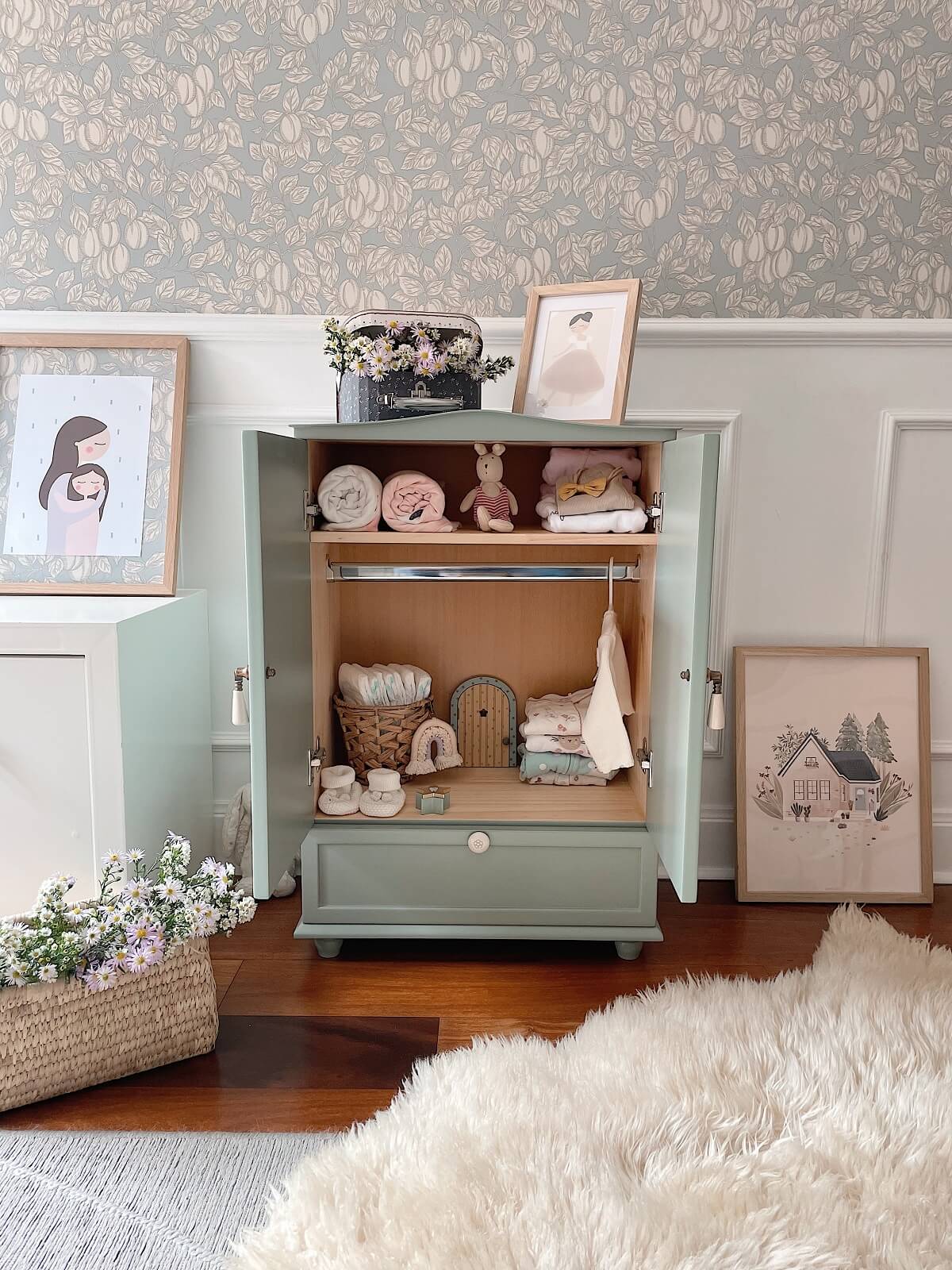 Estante, madera, kiana, dormitorio, home, decoración, habitación, moderno, minimalista, niñas, niños, muebles infantiles, decorar, funcional, vintage, elegante, baby, organizador de juguetero, infantil,cajones.