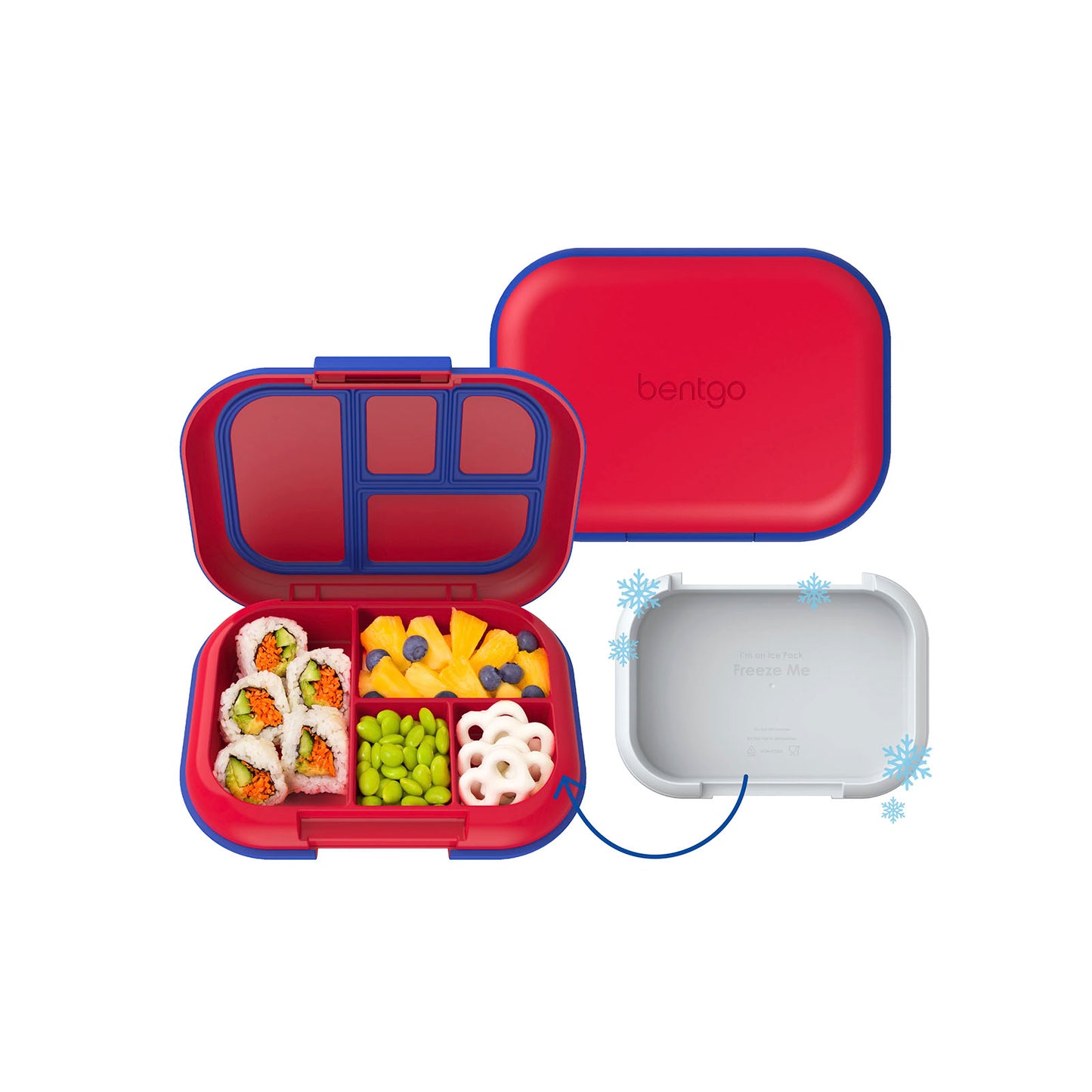 Lonchera Bentgo Kids Chill - Roja