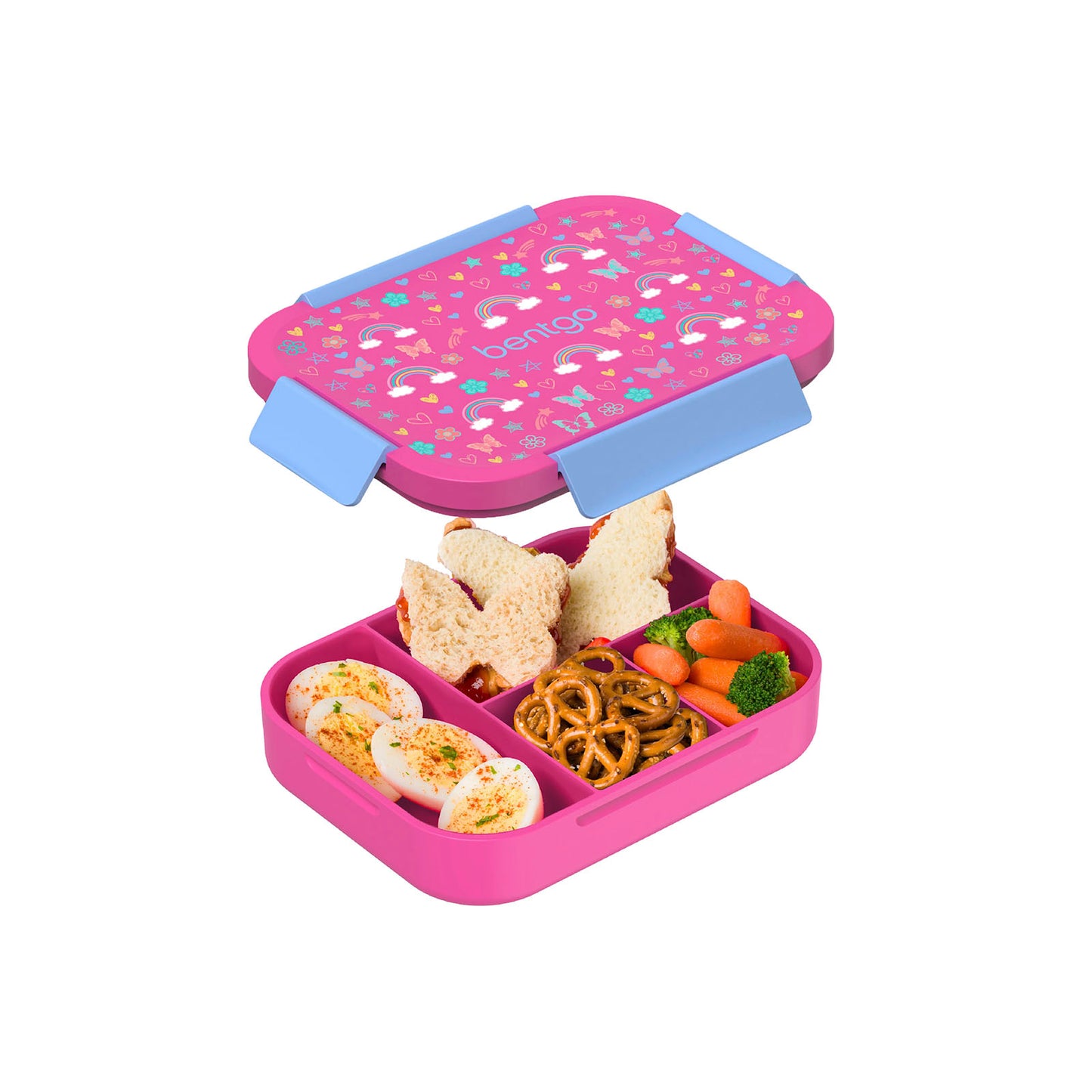 Lonchera Bentgo Kids Snap & Go - Mariposas