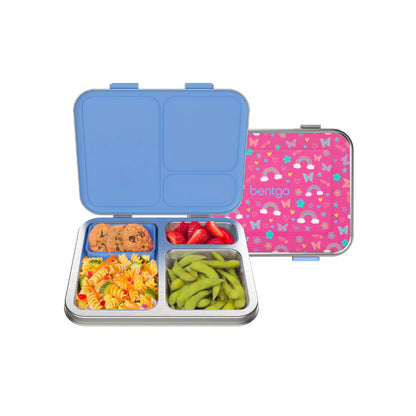 Lonchera Fiambrera de Acero Inoxidable Bentgo - Mariposas