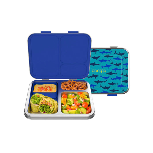 Lonchera Fiambrera de Acero Inoxidable Bentgo - Tiburón