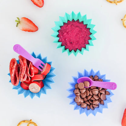 Lunch Punch Juego de Tenedor y Cuchara - Blush