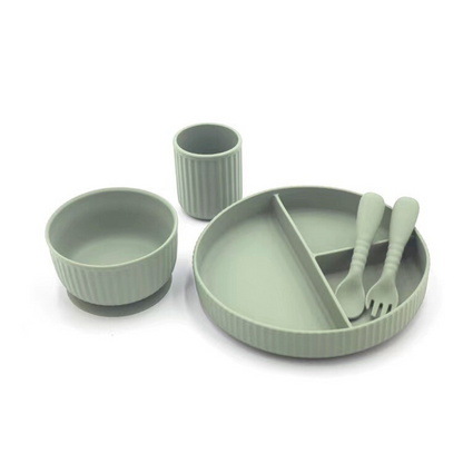 Set de Platos de Silicona 5 pzs