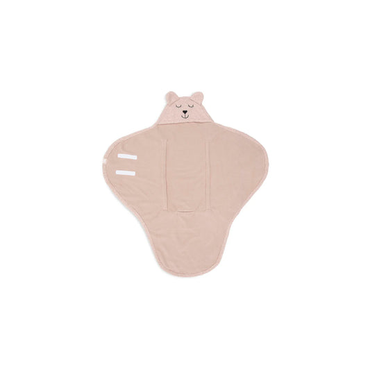 Manta Envolvente Bear Boucle - Wild Rose Jollein