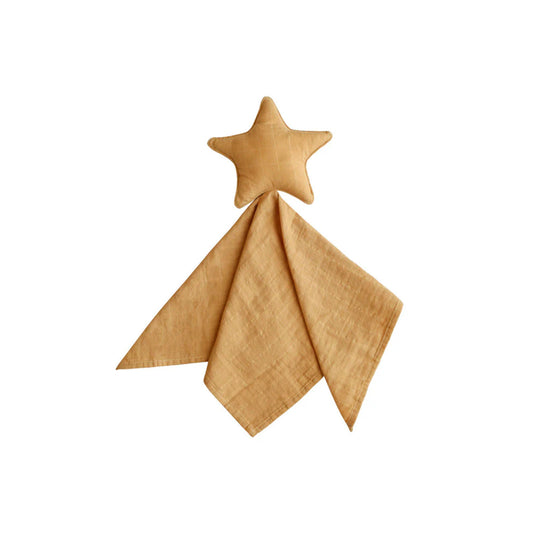 Manta de Apego Estrella Amarillo