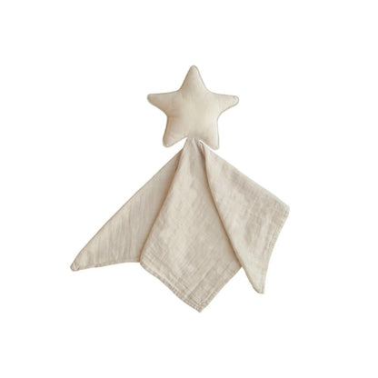 Manta de Apego Estrella Beige