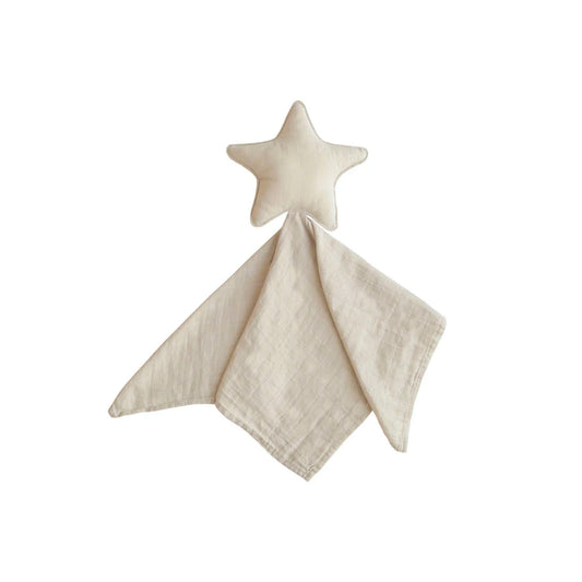 Manta de Apego Estrella Beige