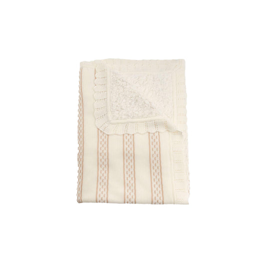 Mantita Listado Perla