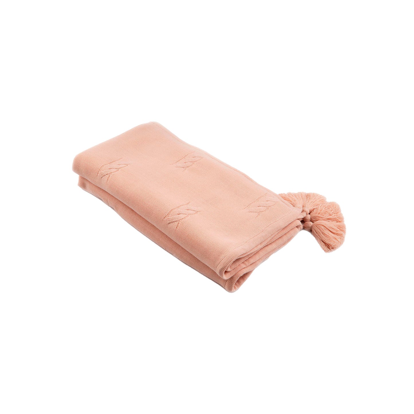 Mantita Pompón - Palo Rosa