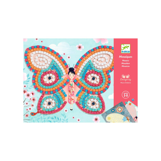 Manualidad con Mosaicos - Mariposa