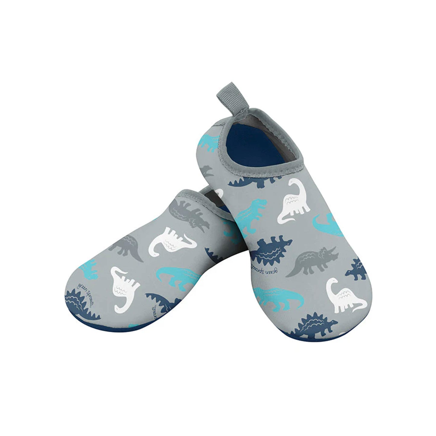 Water Socks - Gray Simple Dino