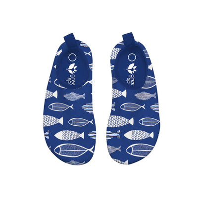 Water Socks - Blue Fish