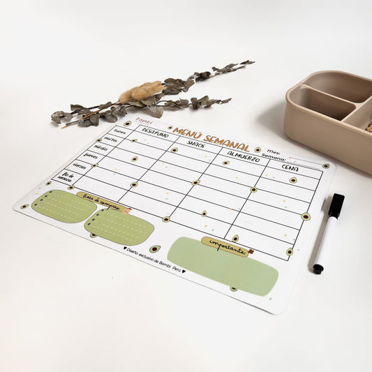 Menú Semanal Avocado