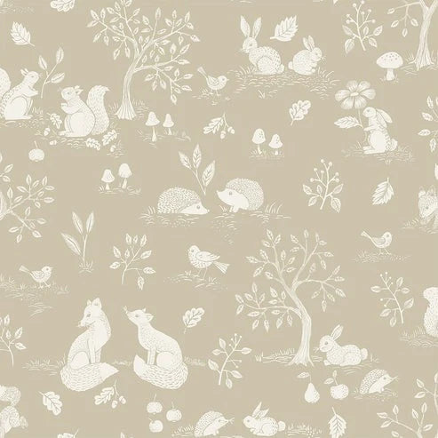 Wallpaper Infantil Ivar Beige Midbec