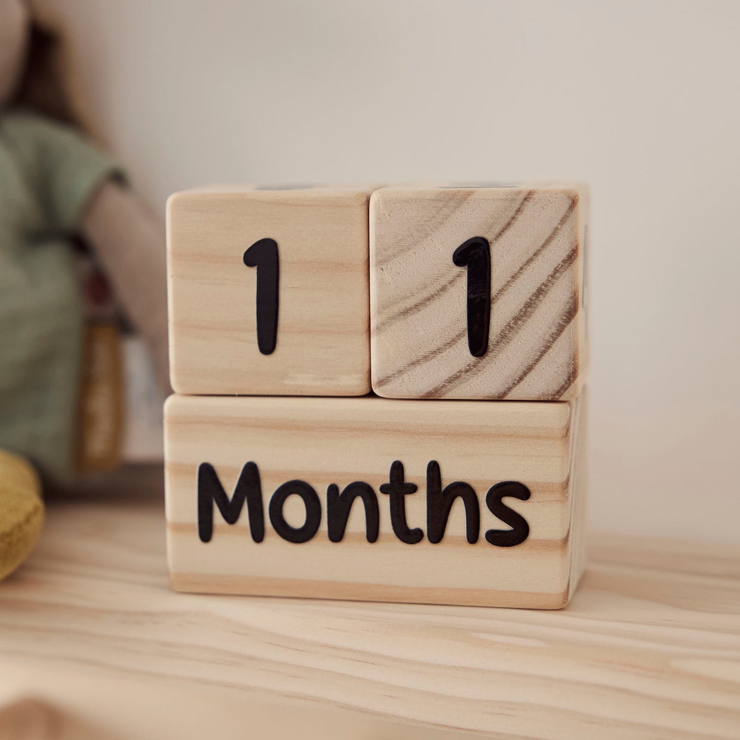 Milestone Blocks - Mesario de Madera
