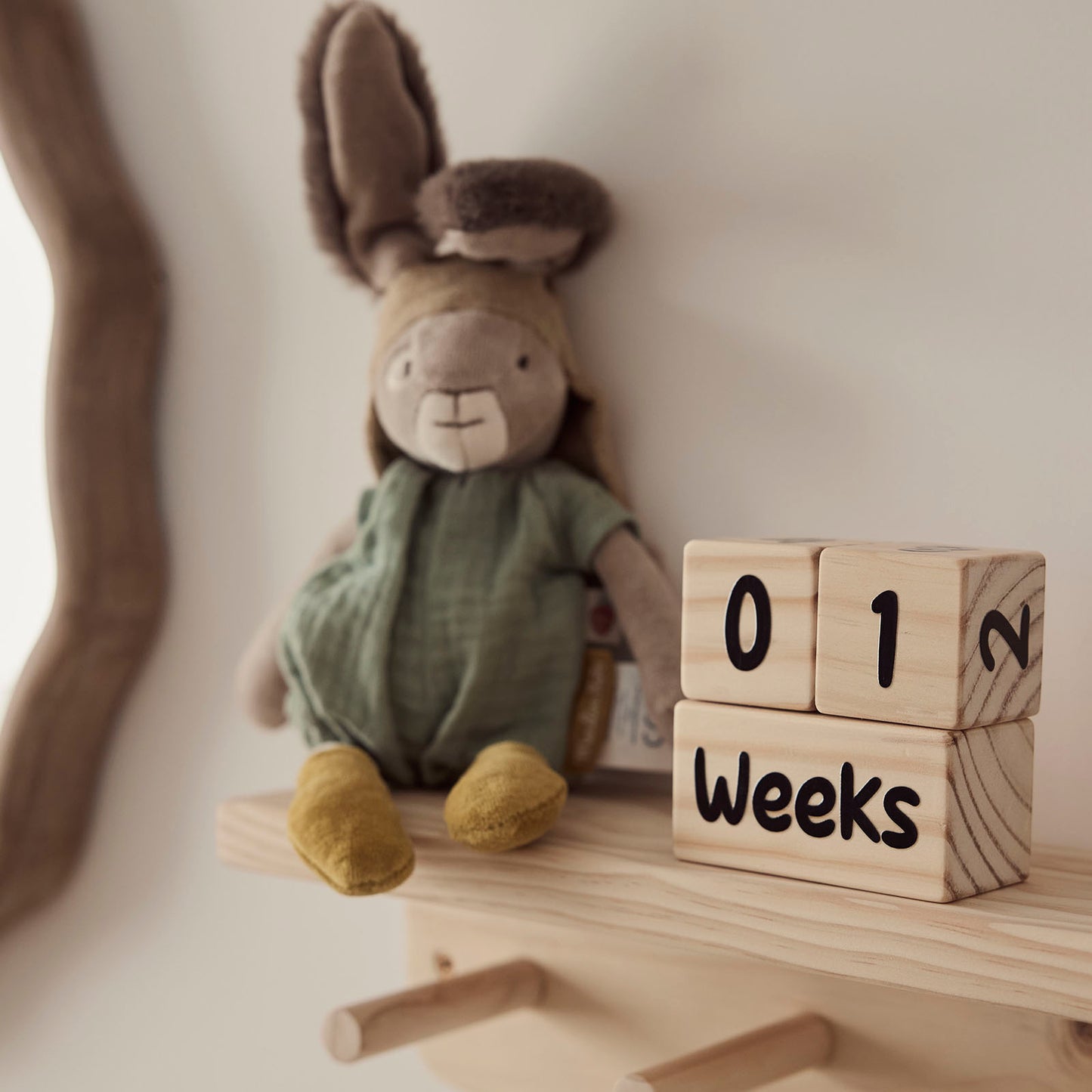 Milestone Blocks - Mesario de Madera