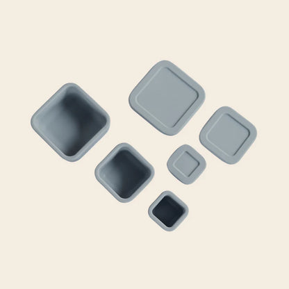 Mini Bento Box Silicona Set X3
