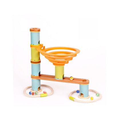 Mini Espiral Bambú 32p Pista de Canicas