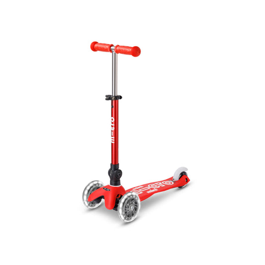 Mini Micro Deluxe Foldable Led Rojo