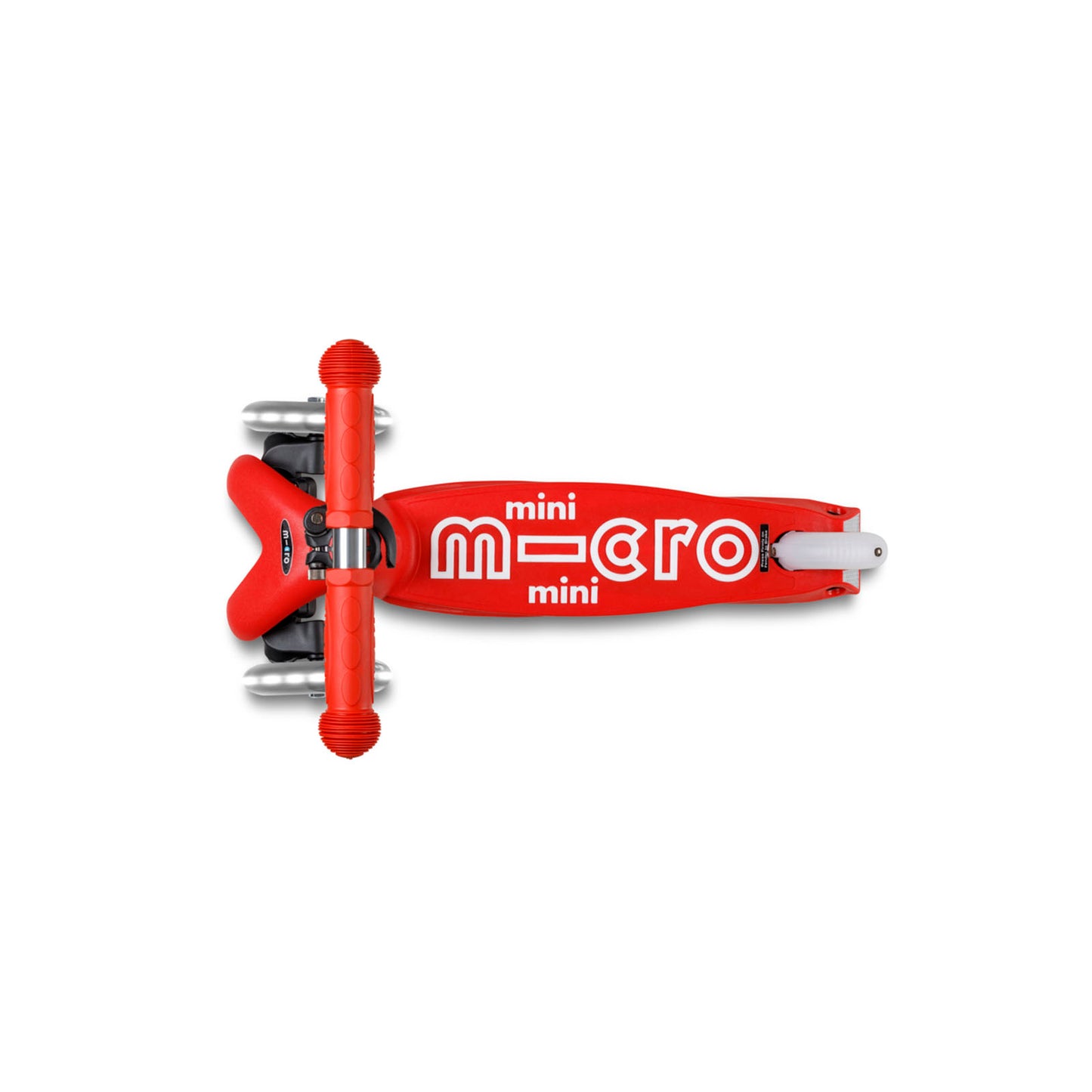 Mini Micro Deluxe Foldable Led Rojo