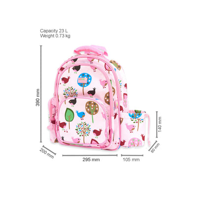 Mochila Backpack Large - Chirpy Bird