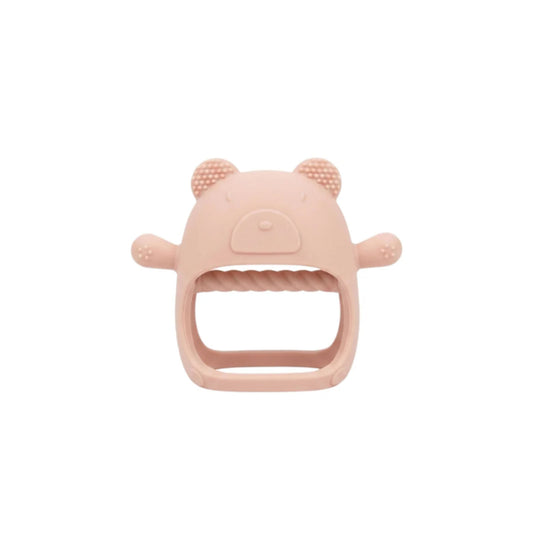 Mordedor Osito Sensorial - Baby Pink