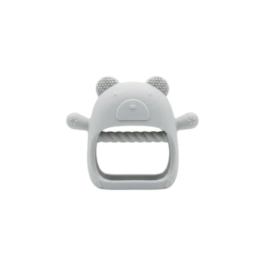 Mordedor Osito Sensorial - Soft Gray