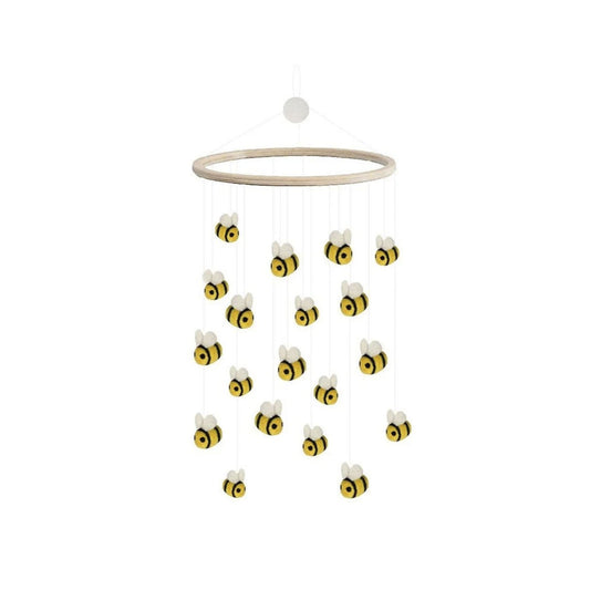 Móvil para Cuna en Fieltro Bees - Gamcha