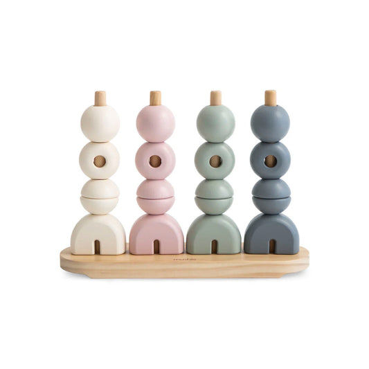 Mushie Apilador de Madera de Múltiples Formas