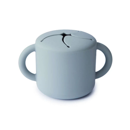 Mushie Snack Cup -  Powder Blue